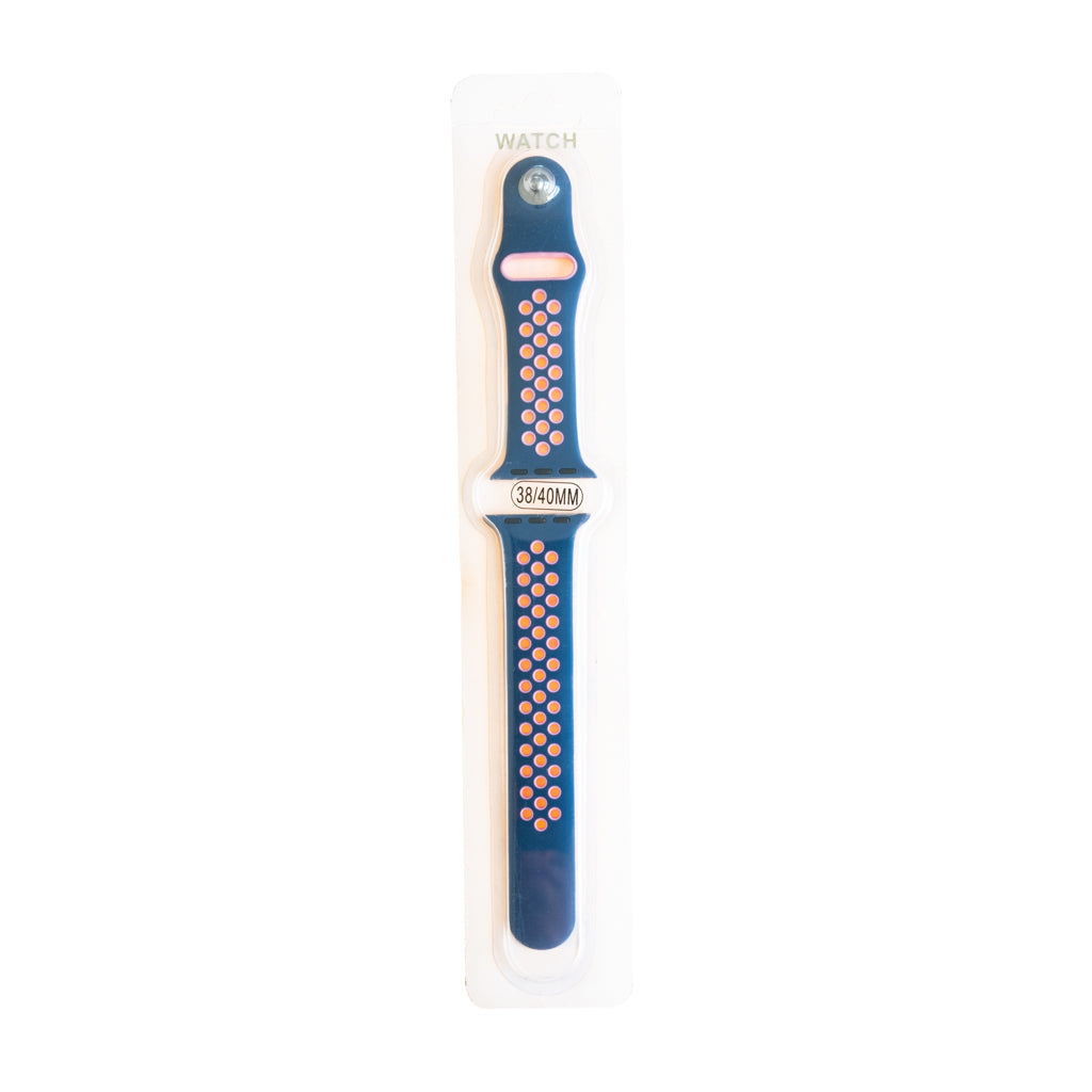 Accesorio el Rey Pulsera Tipo Nike Apple Watch 38 / 40 / 41 Mm Color Turquesa / Rosado | TOP MOVIL Guatemala