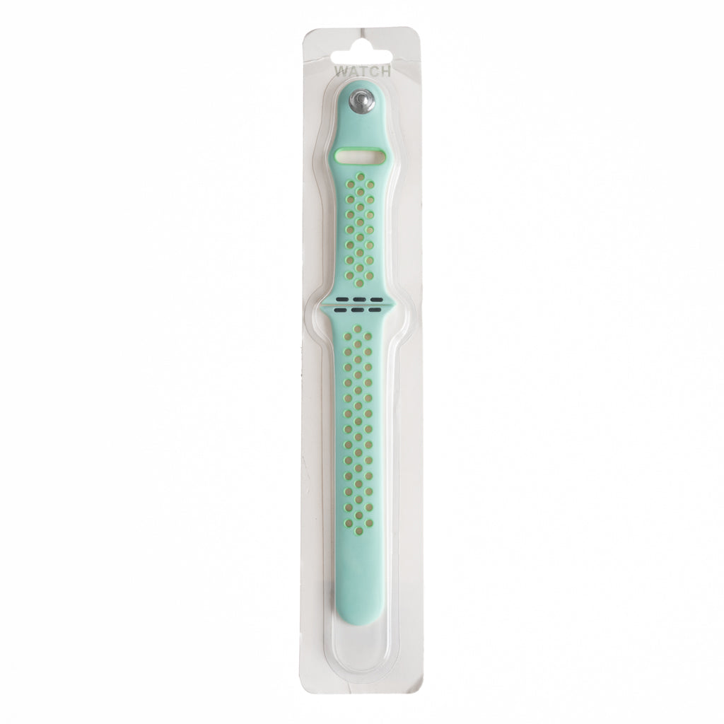 Accesorio el Rey Pulsera Tipo Nike Apple Watch 42 / 44 / 45 Mm Color Verde Claro | TOP MOVIL Guatemala