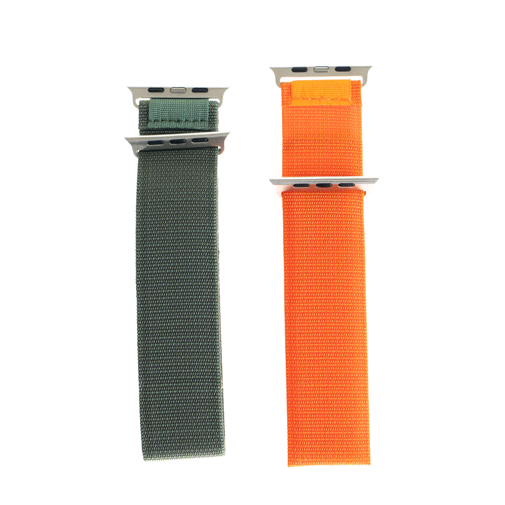 Accesorio el Rey Pulsera Alpine Bucle Pack 2 Unidades Apple Watch 38 / 40 / 41 Mm Verde / Naranja | TOP MOVIL Guatemala