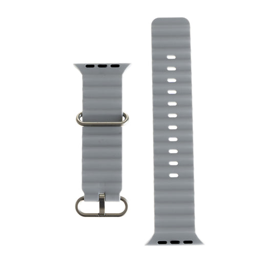 Accesorio el Rey Pulsera Silicon Ocean 42 / 44 / 49 Mm Gris Claro | TOP MOVIL Guatemala