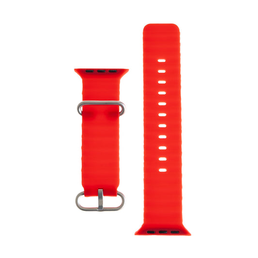 Accesorio el Rey Pulsera Silicon Ocean 42 / 44 / 49 Mm Rojo | TOP MOVIL Guatemala
