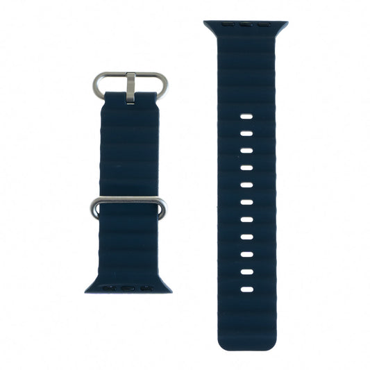 Pulsera Silicon Ocean El Rey - Negro 42/44/49 Mm | TOP MOVIL Guatemala