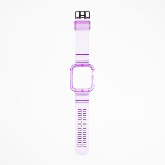 Genérico Accesorio Generico Pulsera con Bumper Rugged Apple Watch 44 Mm Color Morado | TOP MOVIL Guatemala