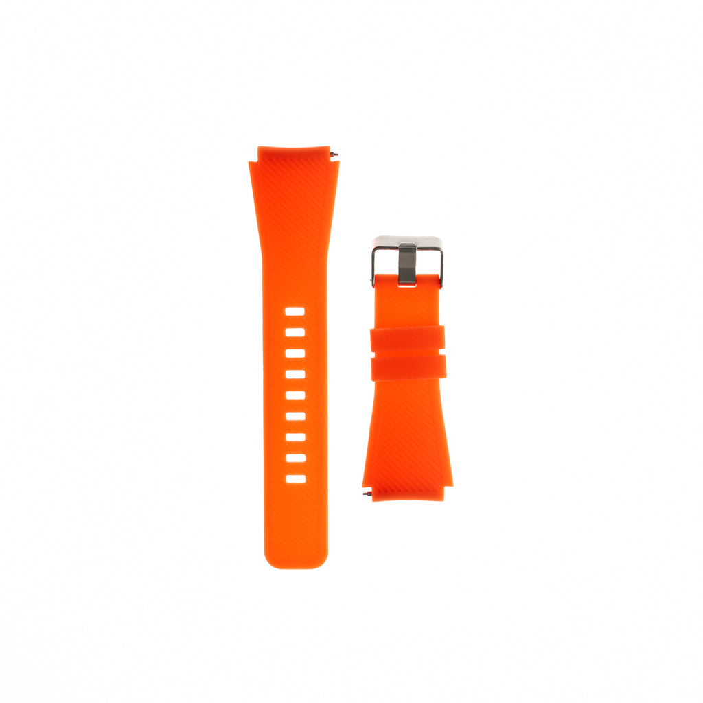 Genérico Accesorio Generico Pulsera Tipo Cincho Samsung Watch 20 Mm Color Naranja | TOP MOVIL Guatemala