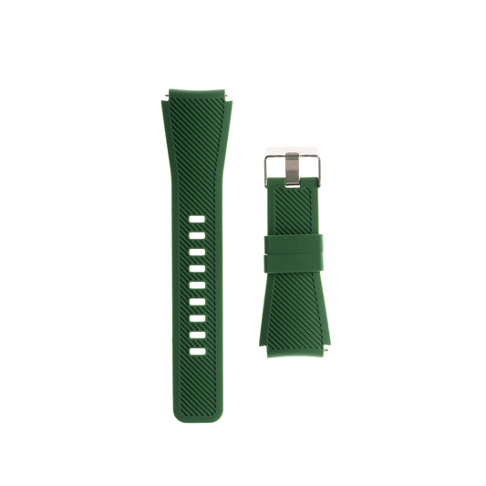 Genérico Accesorio Generico Pulsera Tipo Cincho Samsung Watch 20 Mm Color Verde Musgo | TOP MOVIL Guatemala