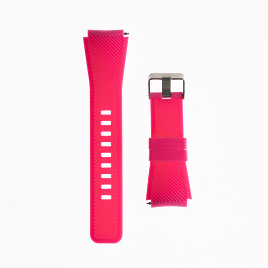 Genérico Accesorio Generico Pulsera Tipo Cincho Samsung Watch 22 Mm Color Fucsia | TOP MOVIL Guatemala