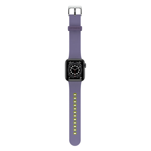 Accesorio OtterBox Pulsera Silicon All Day Band Apple Watch 38 / 40 / 41 Mm Color Lila / Verde Limon | TOP MOVIL Guatemala