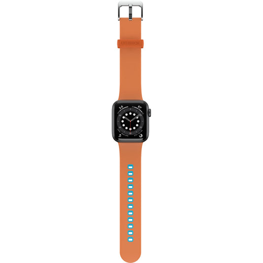 Accesorio OtterBox Pulsera Silicon All Day Band Apple Watch 38 / 40 / 41 Mm Color Naranja / Turquesa | TOP MOVIL Guatemala