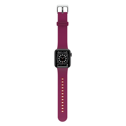 Accesorio OtterBox Pulsera Silicon All Day Band Apple Watch 42 / 44 / 45 Mm Color Fucsia / Rojo | TOP MOVIL Guatemala