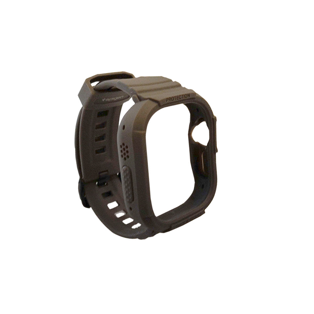 Accesorio Spigen Pulsera Apple Watch 49mm Rugged Armo Pro Color Gris Claro | TOP MOVIL Guatemala