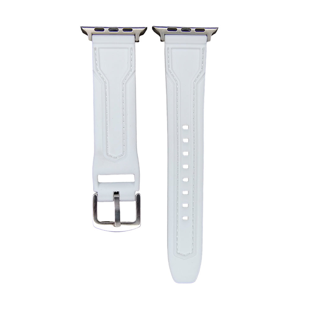 Accesorio Spigen Pulsera Apple Watch 49mm Silicon Compatible con 42/44/45 Mm Color Blanco | TOP MOVIL Guatemala
