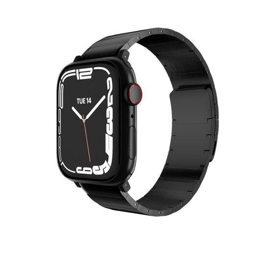 Accesorio switcheasy pulsera maestro stainless steel magnetico apple watch 38 / 40 / 41 mm negro | TOP MOVIL Guatemala