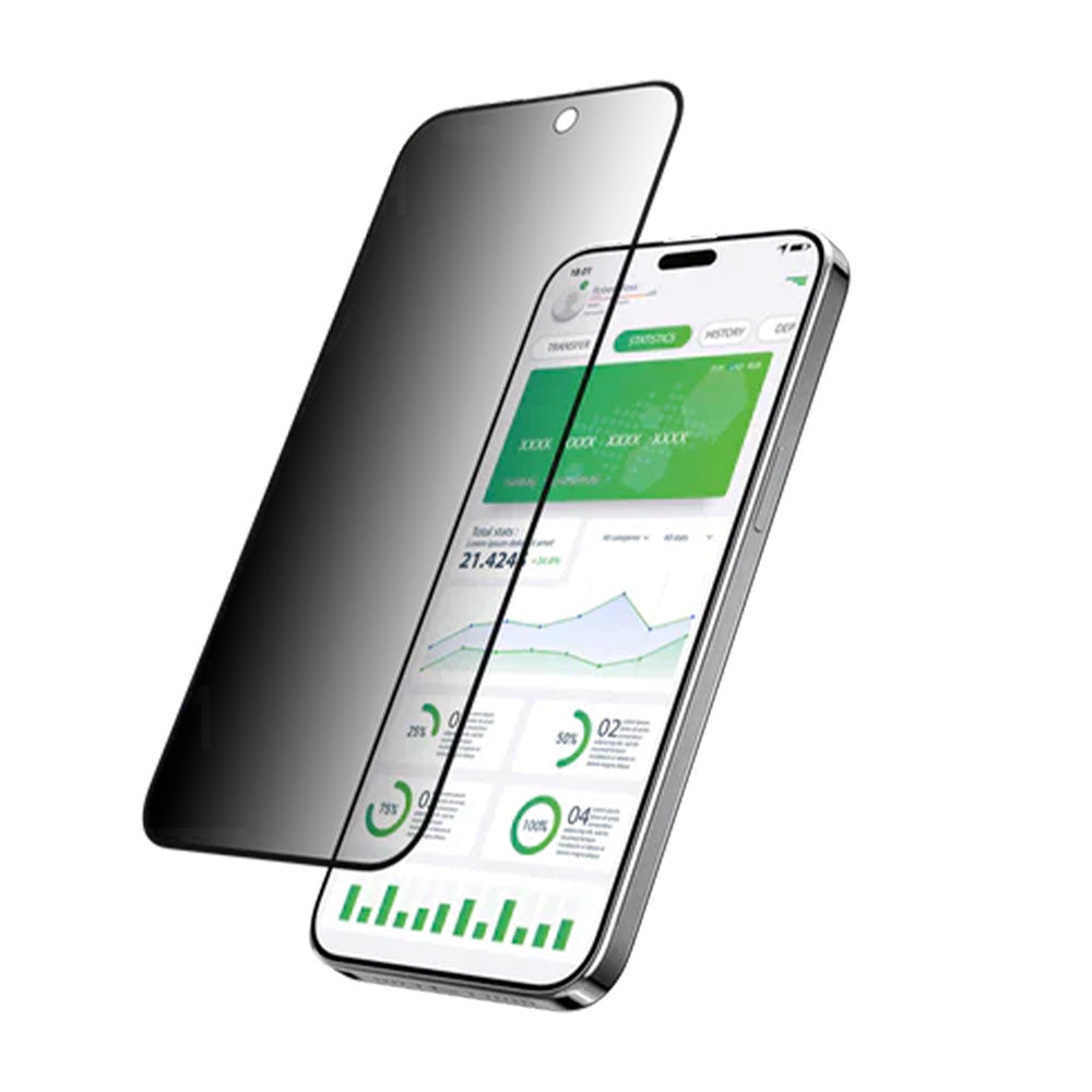 Accesorio MagEasy Vidrio Templado iPhone 15 Pro Vetro Privacy Color Transparente | TOP MOVIL Guatemala
