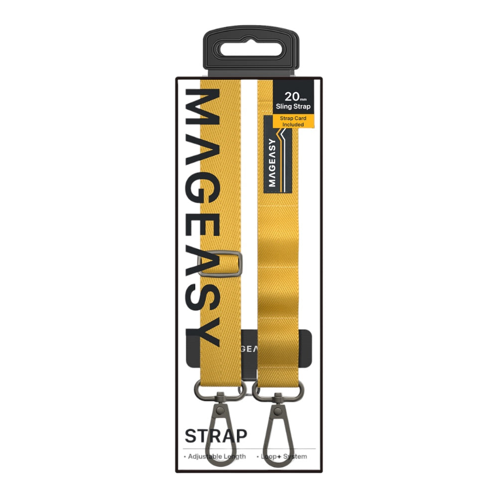 MagEasy Strap 20 Mm Amarillo para Celulares | TOP MOVIL Guatemala