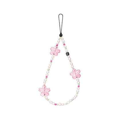 Accesorio Casetify strap de mano Sakura Pearl Pink
