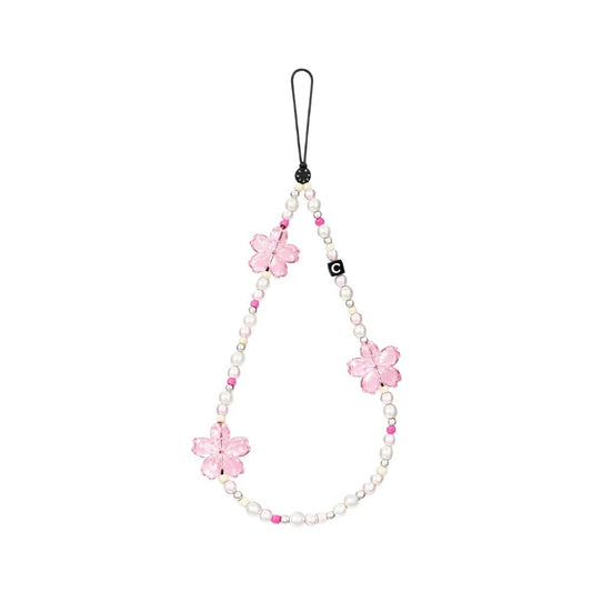 Accesorio Casetify strap de mano Sakura Pearl Pink