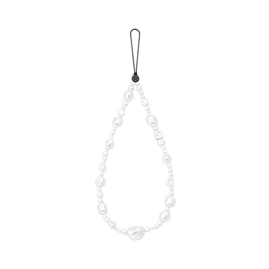 Accesorio Casetify strap de mano Pearl Classic White