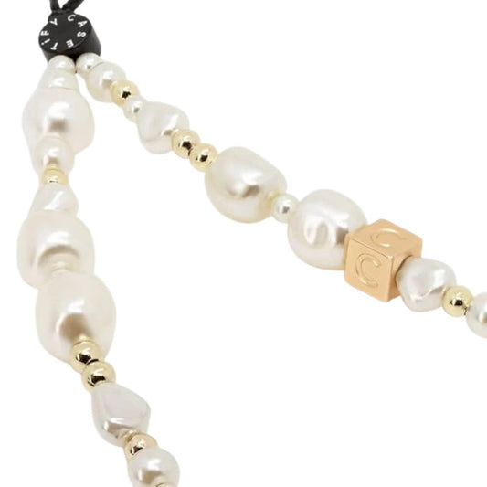 Accesorio Casetify strap de mano Pearl Luxe Gold