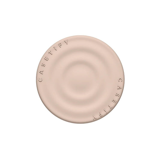 Accesorio Casetify Grip Stand Ripple Magsafe beige