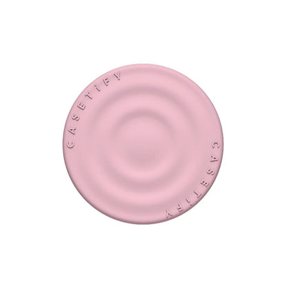 Accesorio Casetify Grip Stand Ripple Magsafe rosado