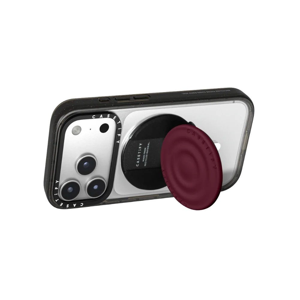 Accesorio Casetify Grip Stand Ripple Magsafe purple