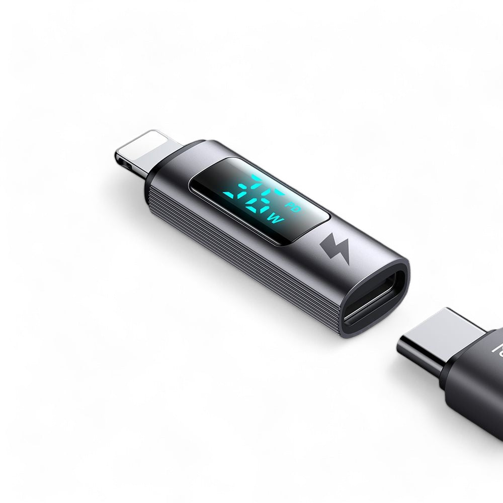 Adaptador Mcdodo CA-6100 Tipo-C a Lightning Gris - 0100202400020088