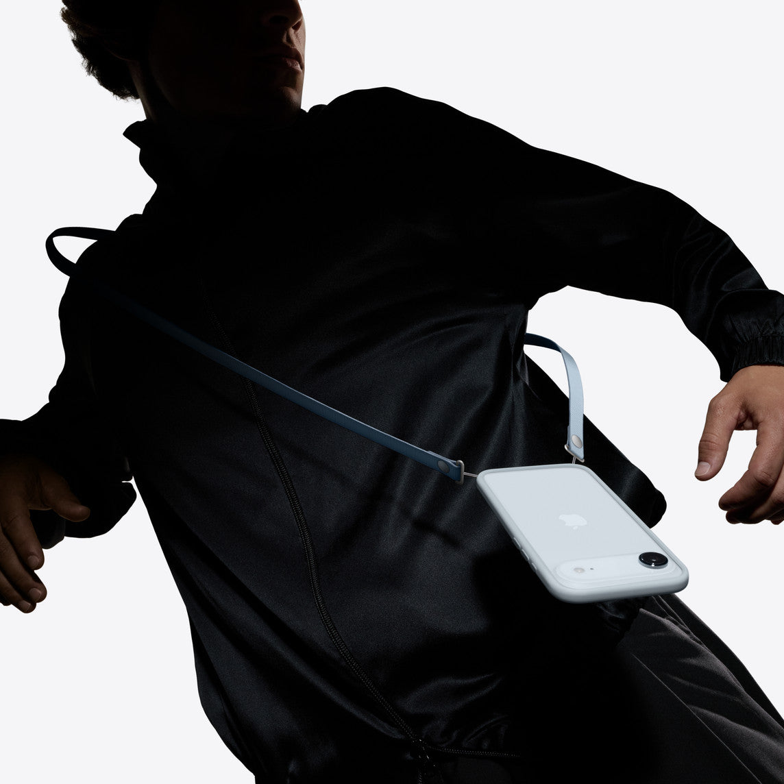 Correa Strap Crossbody Azul de Apple - 0104000005