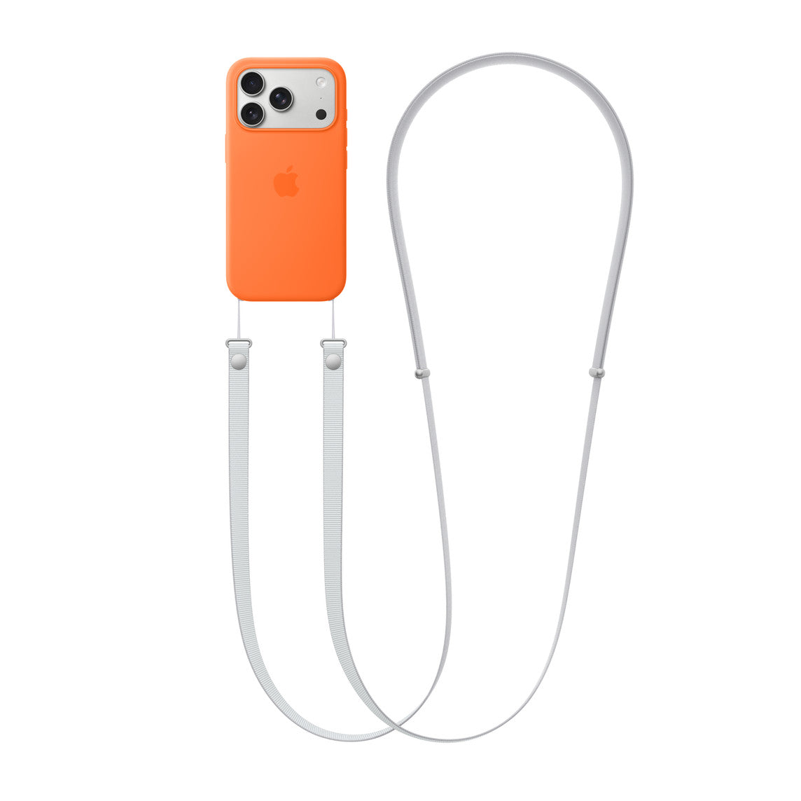 Apple Correa Strap Crossbody Gris - 0104000007