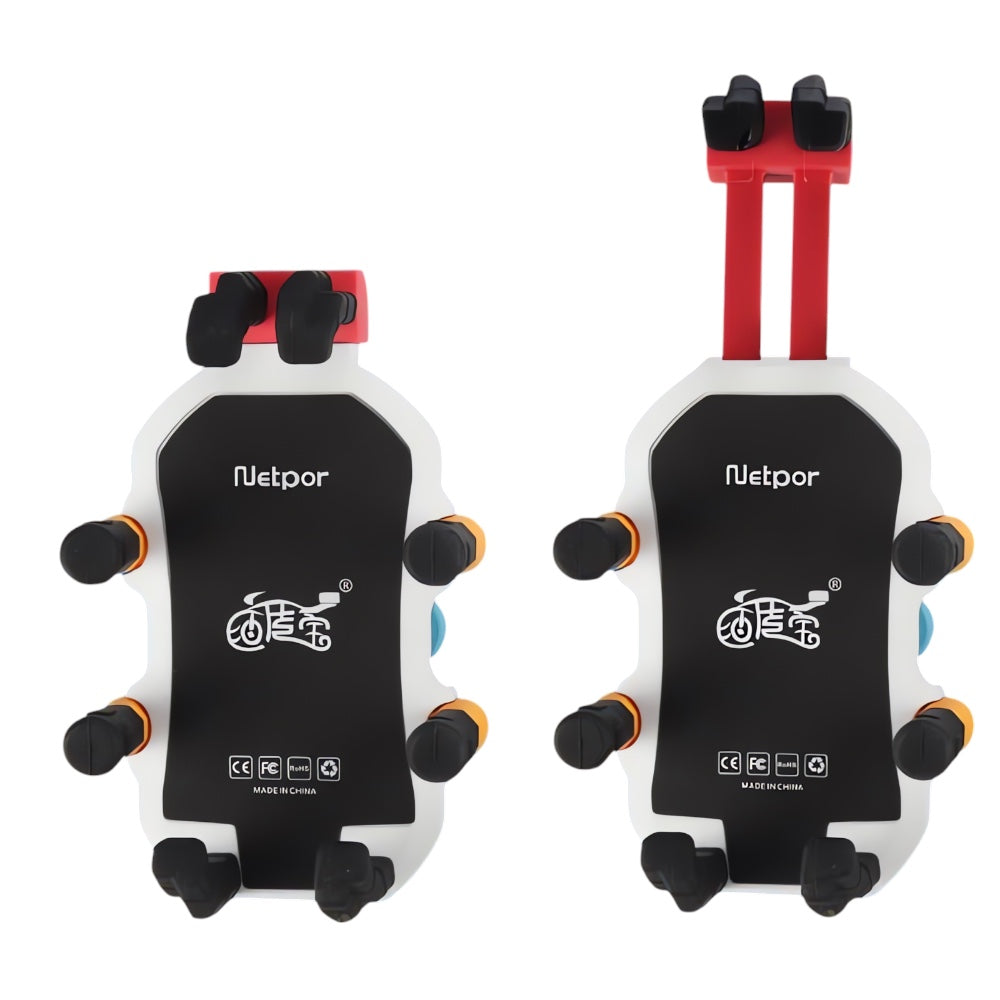 Holder Antivibración Ajustable para Moto - Negro - 0105001300060157