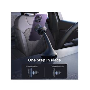 Accesorio joyroom holder jr-zs356 magnetic car phone mount (windshield) color negro