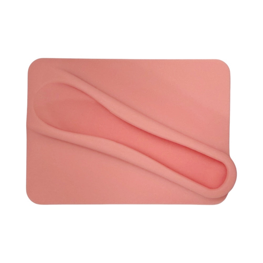 Accesorio holder para labial color  peach