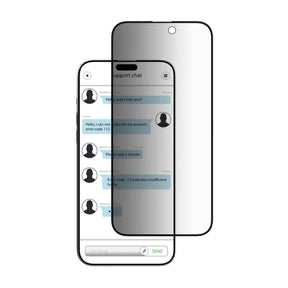 Accesorio switcheasy vidrio templado iphone 15 pro glass privacy color transparente