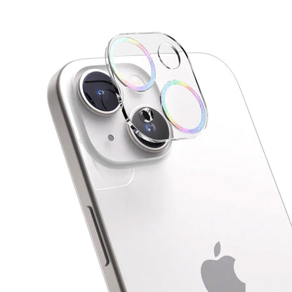 SwitchEasy Vidrio Templado para Cámara iPhone 15 - Multicolor - 0111903600030284
