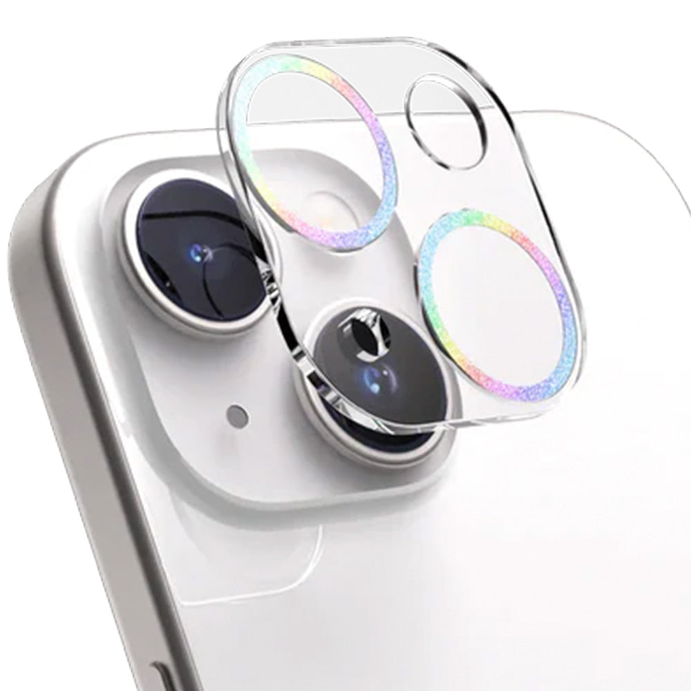 SwitchEasy Vidrio Templado para Cámara iPhone 15 - Multicolor - 0111903600030284