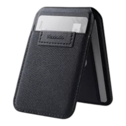 - Ningún fabricante - McDodo Wh-2050 Porta Tarjetas Magnético 2 en 1 con Soporte Serie Napa Negro | TOP MOVIL Guatemala