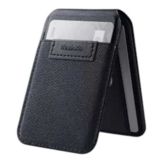 - Ningún fabricante - McDodo Wh-2050 Porta Tarjetas Magnético 2 en 1 con Soporte Serie Napa Negro | TOP MOVIL Guatemala