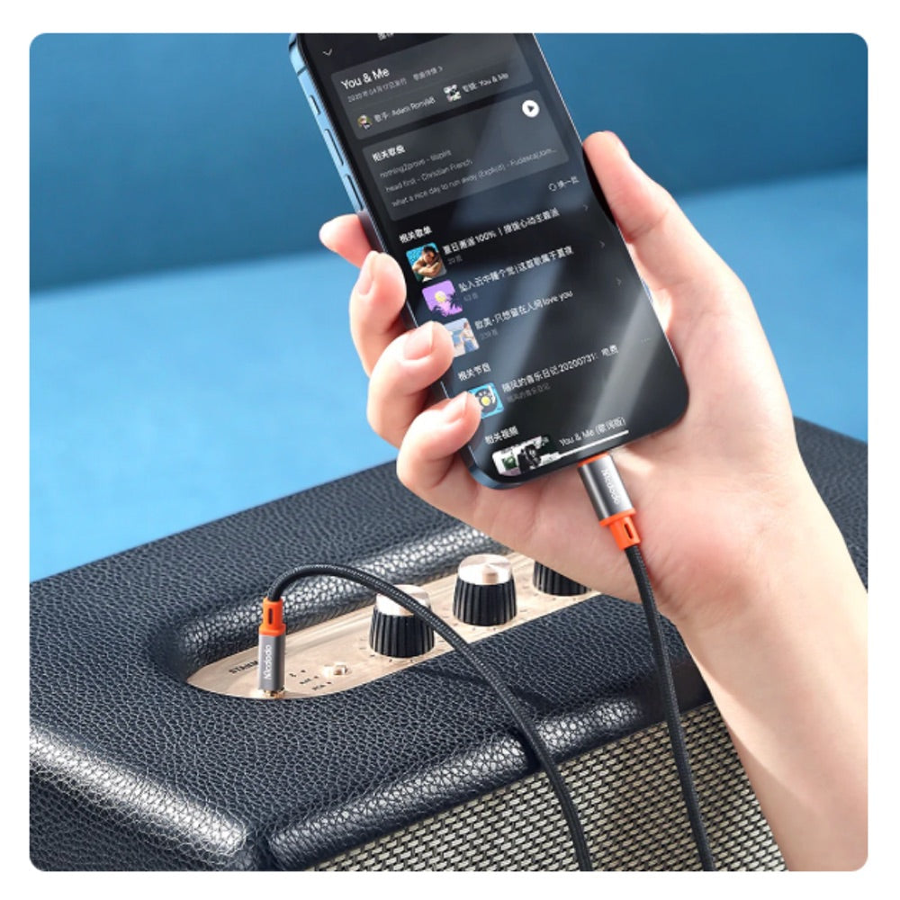 Adaptador McDodo Lightning a 3.5mm - Negro - 0200902400010157