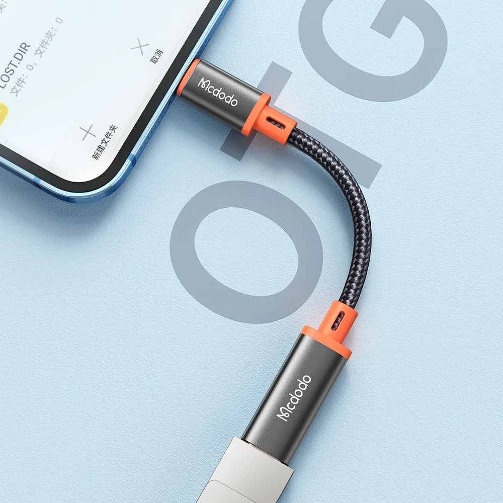 Adaptador Mcdodo CA-1440 USB Type C a Lightning Negro - 0210602400010157