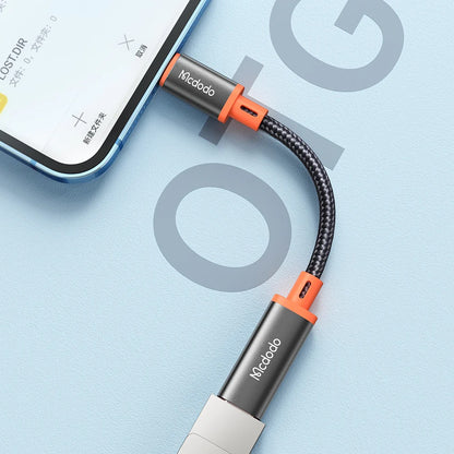 Adaptador Mcdodo CA-1440 USB Type C a Lightning Negro - 0210602400010157