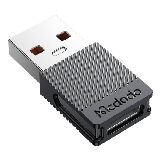 - Ningún fabricante - McDodo Ot-6970 Convertidor Tipo C Hembra a USB-A 2.0 5A Negro | TOP MOVIL Guatemala