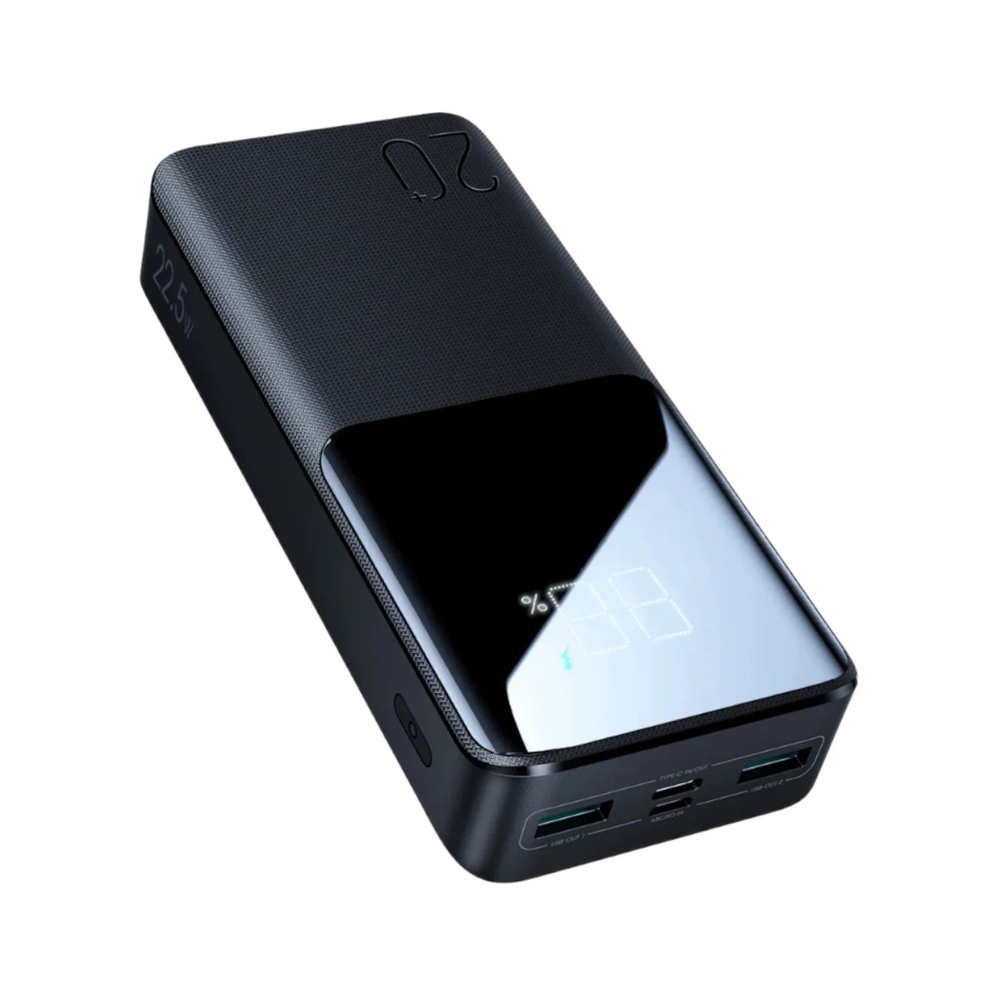 Joyroom 20,000 mAh 30w dos puertos usb y 1 tipo c con linterna