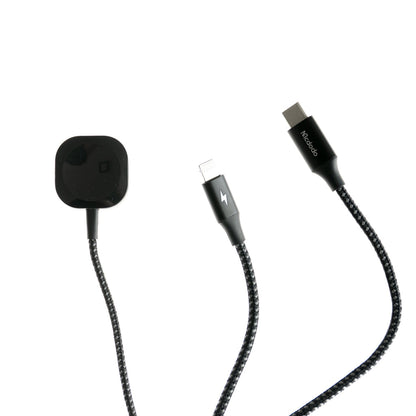 Cable McDodo Estacion 2 In 1 Wireless For Apple Watch & Phone Color Negro | TOP MOVIL Guatemala