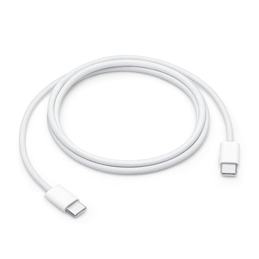 Cable Apple Tipo C Trenzando 60w Blanco - 1 Metro | TOP MOVIL Guatemala