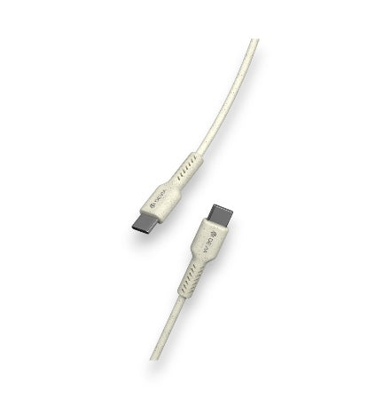 Cable Type-C a Type-C Beige - Top Movil Guatemala