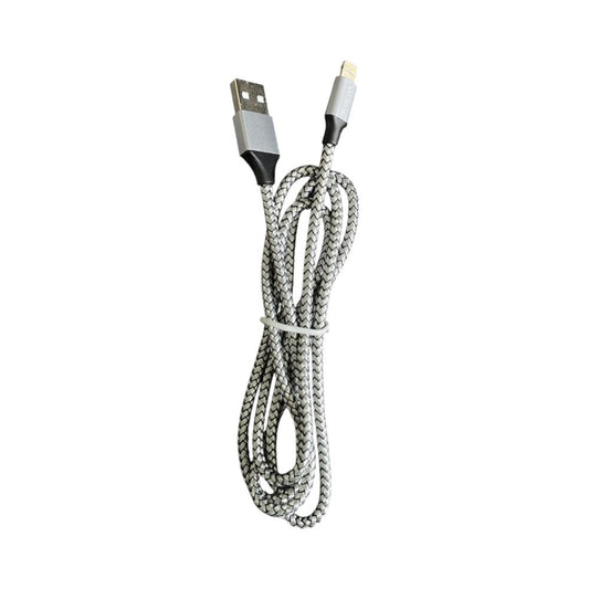 Cable Devia USB Tipo Lightning Bubble Fish Series Color Negro