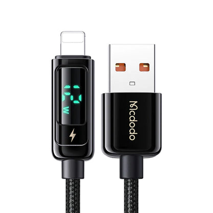 Ca-3621 Cable iPhone LED Auto Disconnect 1.8m Negro - 0500202400440157