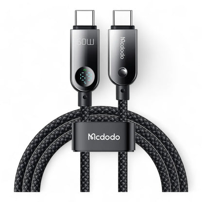 Cable McDodo USB-C 60W con Pantalla Digital - 0511102400150157