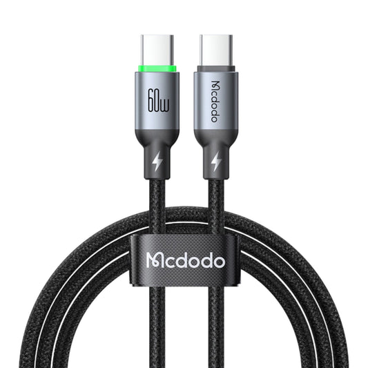 - Ningún fabricante - McDodo Ca-6462 Cable USB-A a Tipo C 3A 3m con Luz LED Negro | TOP MOVIL Guatemala