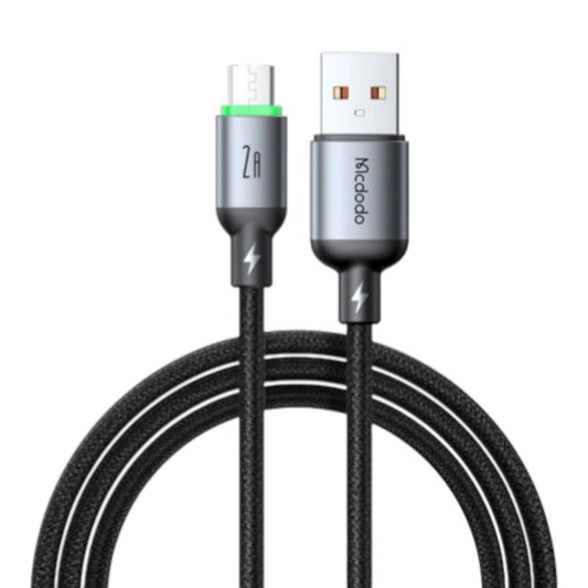 Cable USB-A a Micro USB McDodo Ca-6621 con Luz LED - 2m | TOP MOVIL Guatemala
