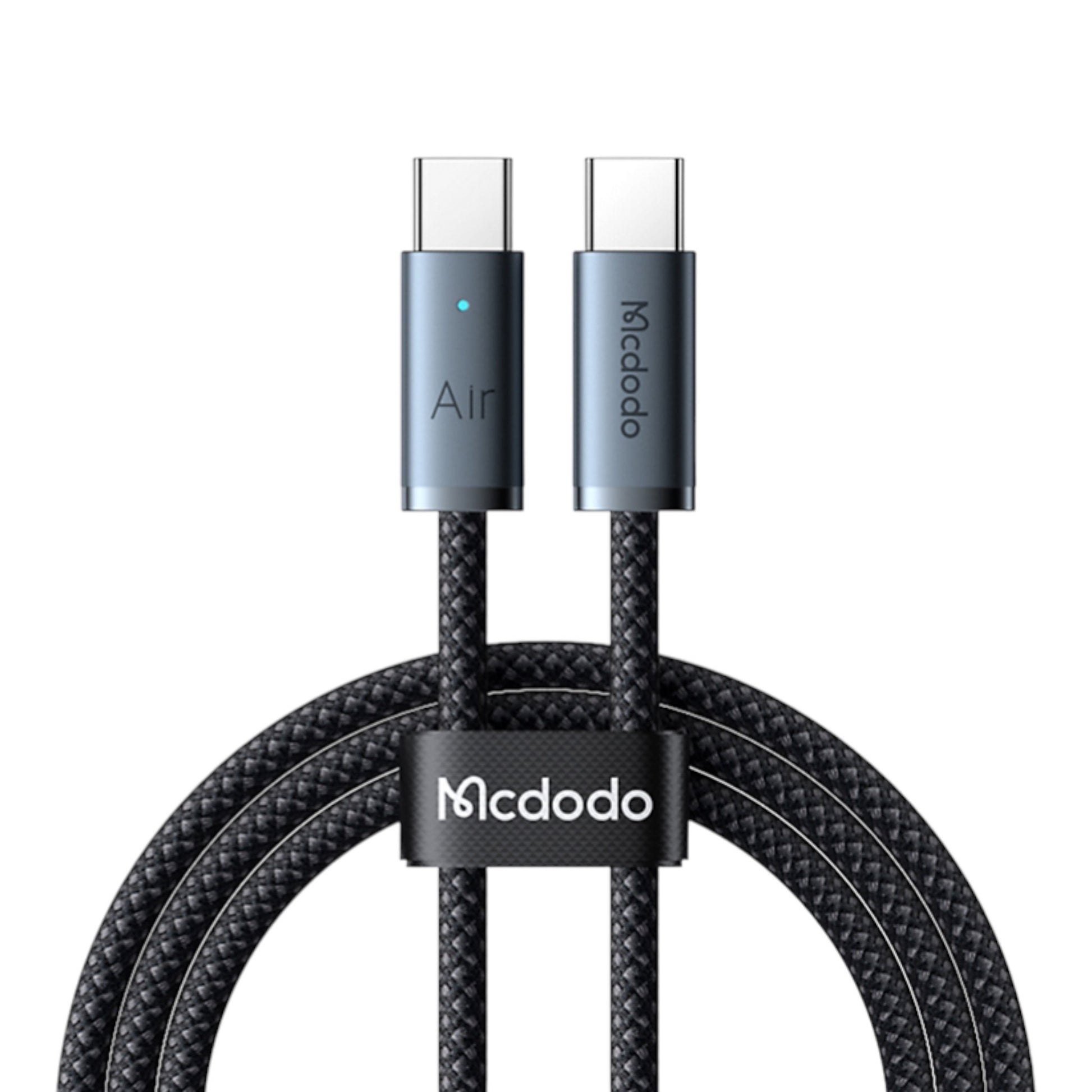- Ningún fabricante - McDodo Ca-7081 Cable Tipo C a Tipo C 240W 1.8m Ultra Delgado Serie Luma Negro | TOP MOVIL Guatemala